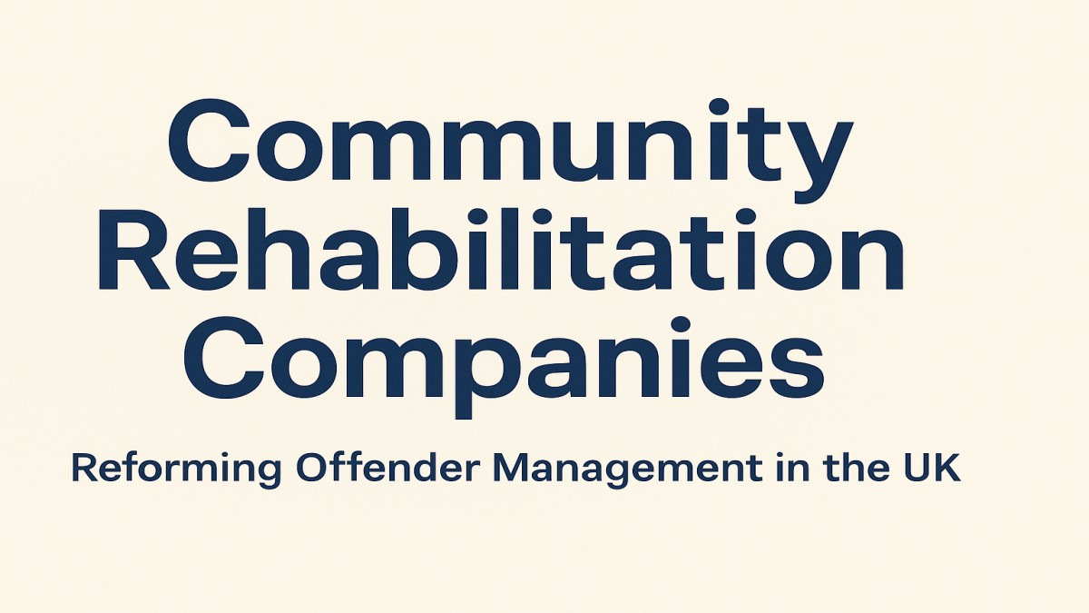 Community Rehabilitation Companies