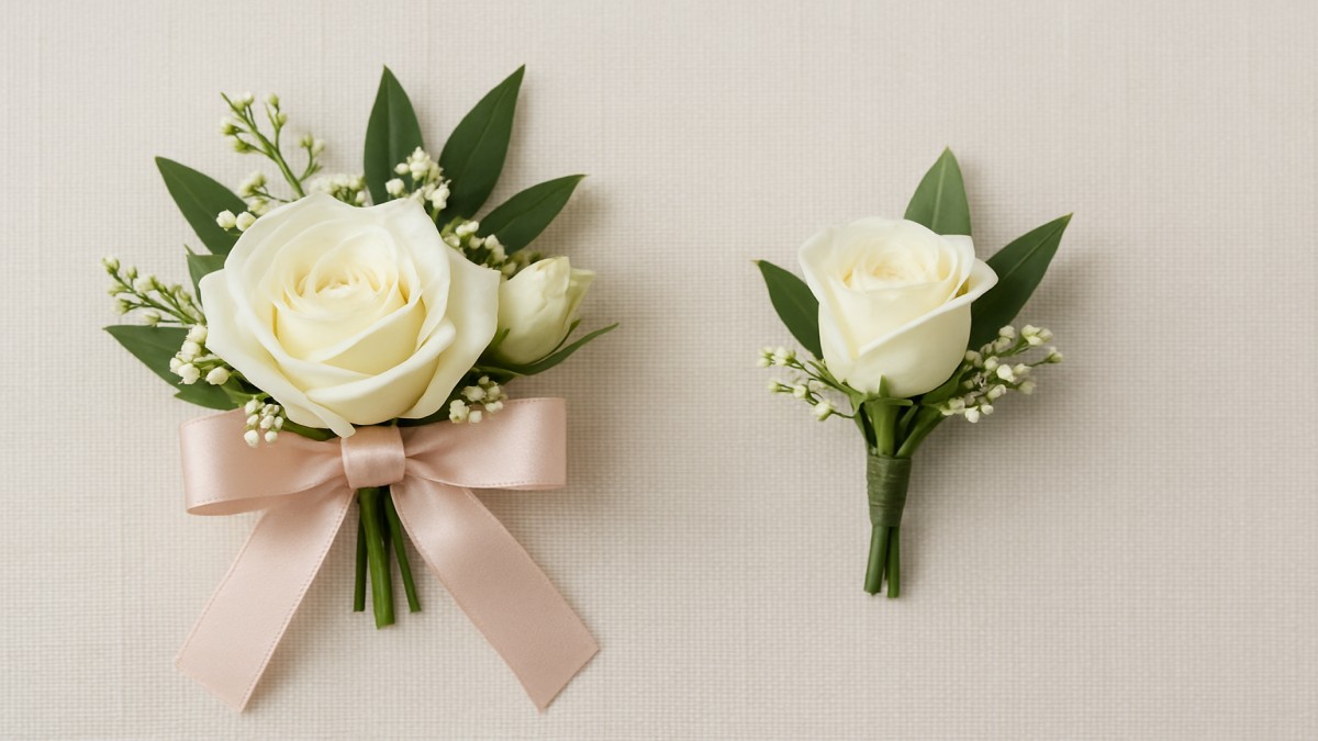 Corsage and Boutonniere
